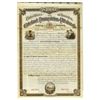 Image 1 : Cleveland, Youngstown and Pittsburgh Railway Co., 1882 Specimen Bond with archivally reinforcing at 