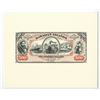 Image 1 : Kingdom of Hawaii, 1879 Silver Certificates of Deposit Proprietary Proof Souvenir Cards Set.