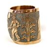 Image 2 : Large Navajo Copper Storyteller Bracelet, Becenti