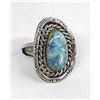 Image 1 : Vintage Navajo Sterling Turquoise Ring, Size 5