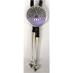 Native American Navajo Sterling Bolo Tie
