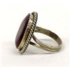 Image 2 : Native American Navajo Sterling & Jasper Ring, 10