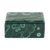Image 1 : Beautiful Carved Malachite Lidded Trinket Box