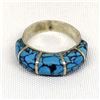 Image 1 : Native American Navajo Sterling Turquoise Ring