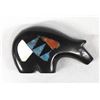 Image 1 : Native American Zuni Carved Jet Inlay Bear Fetish