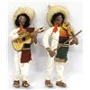 Image 1 : 2 Mexican Composition Musician Dolls