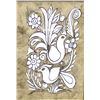 Image 2 : 2 Framed Mexican Hand Painted Bark Pictures