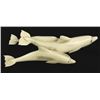 Image 2 : Northwest Coast Carved Bone Pod of Dolphins