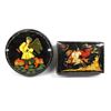 Image 1 : 2 Lacquerware Trinket Boxes, made in Budapest