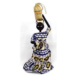 African Cloth Doll and Child