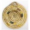 Image 1 : Native American Hopi Coiled Flat Basket