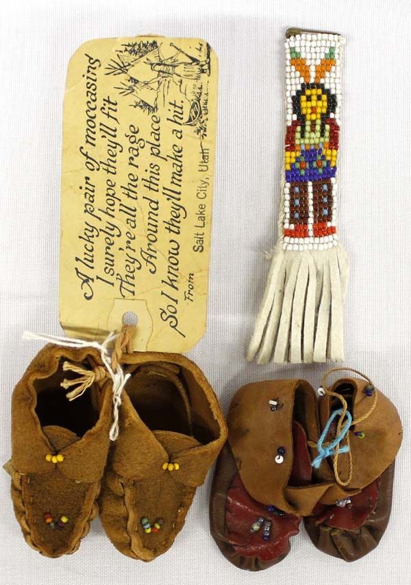 3 Vintage Native American Souvenir Collectibles