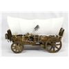 Image 1 : Miniature Covered Conestoga Wagon with Oxen Yoke