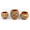 Image 1 : 3 Pieces  of Native American Jemez Pottery
