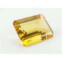 GORGEOUS UNTREATED 14 CT CERTIFIED CITRINE