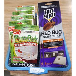 LOT OF BED BUG GLUE TRAPS