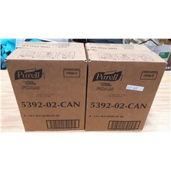 2 BOXES OF PURRELL FOAM HAND SANITIZER