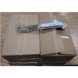 6 BOXES OF MULTIPURPOSE WHISKS