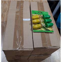 4 BOXES OF DELUXE CORN HOLDERS
