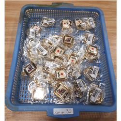 LOT OF CANADIAN KEYCHAINS FROM WHISTLER