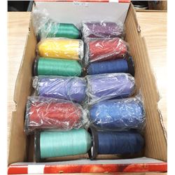 LOT OF NYON SEWING THREAD