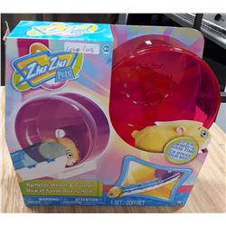 ZHU ZHU PETS HAMSTER WHEEL AND TUNNEL