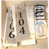 Image 1 : LOT OF ASSORTED NEW HOUSE NUMBERS