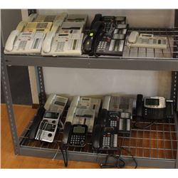LOT OF 20 NORTEL AND MERIDIAN OFFICE PHONES