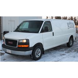 UNRESERVED! 2013 GMC SAVANA PANEL VAN 3500