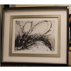 3D LARGE ABSTRACT PRINT 39" X 33"