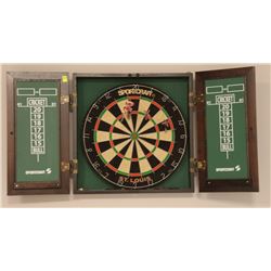 SHOWHOME SPORTCRAFT DARTBOARD WITH CABINET