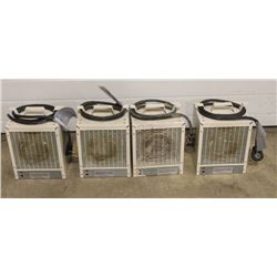 LOT OF 4 DIMPLEX 4800 WATT 240 VOLT HEATERS