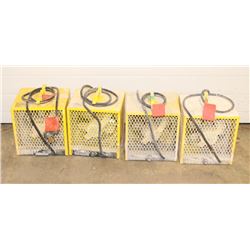 LOT OF 4 STELPRO 4800 WATT 240 VOLT HEATERS