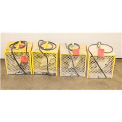 LOT OF 4 STELPRO 4800 WATT 240 VOLT HEATERS