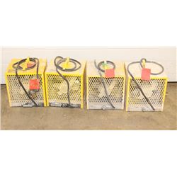 LOT OF 4 STELPRO 4800 WATT 240 VOLT HEATERS