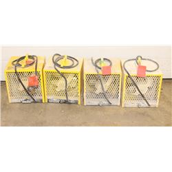 LOT OF 4 STELPRO 4800 WATT 240 VOLT HEATERS