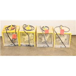 LOT OF 4 STELPRO 4800 WATT 240 VOLT HEATERS