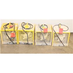 LOT OF 4 STELPRO 4800 WATT 240 VOLT HEATERS