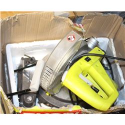 RYOBI 7 1/4" MITER SAW WITH LASER
