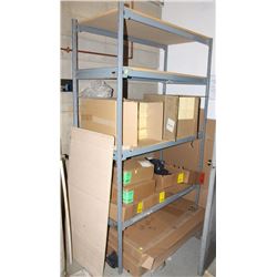 LARGE METAL ADJUSTABLE INDUSTRIAL SHELF