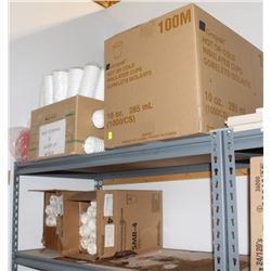 LOT OF ASSORTED PAPER CUPS