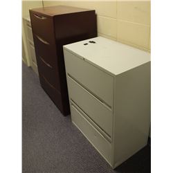 LOT OF 3 LATERAL FILING CABINETS