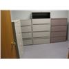 Image 1 : LOT OF 5 LATERAL FILING CABINETS
