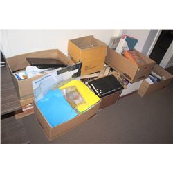 LARGE LOT OF ASSORTED OFFICE SUPPLIES