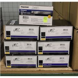 NEW BOX OF TAYMOR PROVINCE PRIVACY DOOR HANDLES