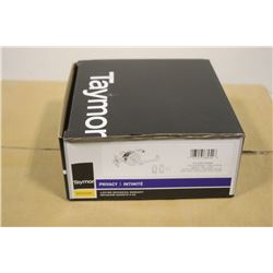 NEW BOX OF 7 TAYMOR PROVINCE PRIVACY DOOR HANDLES