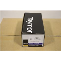 NEW BOX OF 19 TAYMOR VILLA PRIVACY DOOR KNOBS