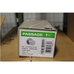 NEW BOX OF 22 TAYMOR BARCELONA PASSAGE DOOR KNOBS