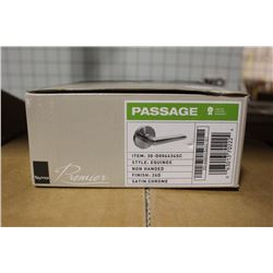 NEW BOX OF 20 TAYMOR EQUINOX PASSAGE DOOR HANDLES