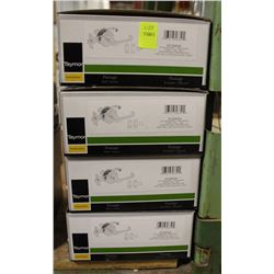 LOT OF 4 NEW TAYMOR PROVINCE PASSAGE DOOR HANDLES